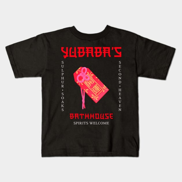 Yubaba’s bathhouse Kids T-Shirt by Popstarbowser